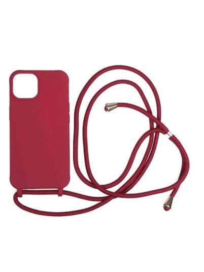 Mobile Origin Lanyard Case - cherry - iPhone 14