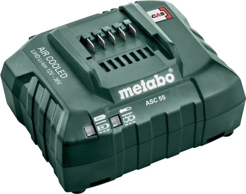 Metabo ASC 55 Hurtiglader 12-36V for Li-Power og LiHD Batteripakker Metabo ASC 55 Hurtiglader 12-36V for Li-Power og LiHD Batteripakker