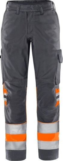 Fristads Høy Synlighet Green bukse dame klasse1 2652 GPLU Orange/Grå 40