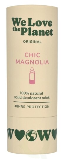 We Love The Planet Original Deodorant Stick 40 g Chic Magnolia We Love The Planet Original Deodorant Stick 40 g Chic Magnolia