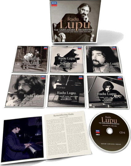 Radu Lupu Unreleased Recordings: Decca Masters & Radio Tapes CD