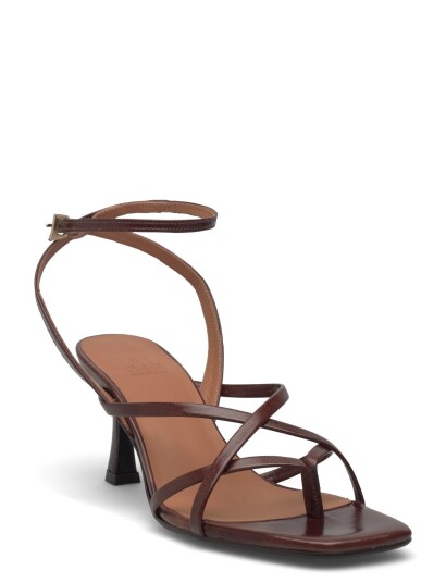 Billi Bi Heeled Sandals Burgundy 41