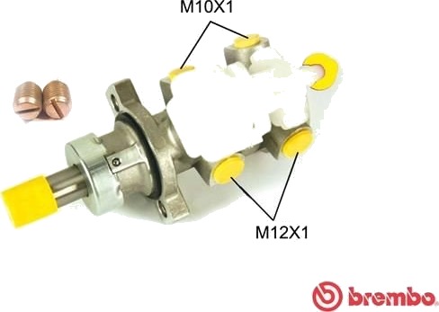 BREMBO M 24 010 Hovedbremsesylinder