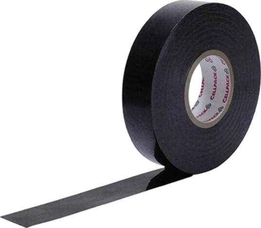 Cellpack Isolasjonstape Nr. 328/0,18 19 10/Bk 416722 Sort L X B 10 M X 19 Mm 1 Stk