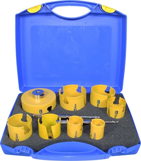 Pro-fit 351090835105 Hullsagsett 10 deler, Maskintilbehør & forbruk