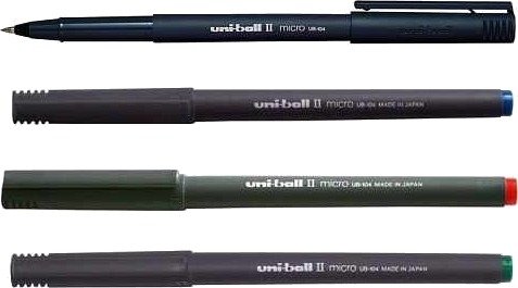 Uni Mitsubishi Kulepenn, Rød (Ub-104)