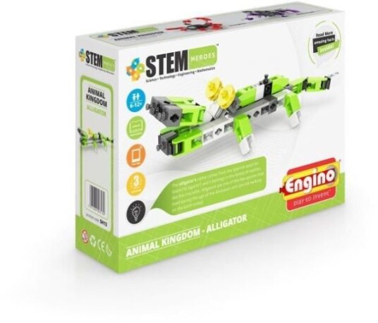Engino Alligator Dyreriket-Serien 264323 Engino Alligator Dyreriket-Serien 264323
