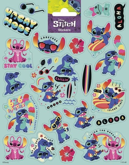 20 stk Disney Stitch Klistremerker 20 stk Disney Stitch Klistremerker