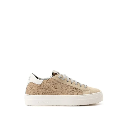 P448 Dame Sko Beige 37 EU