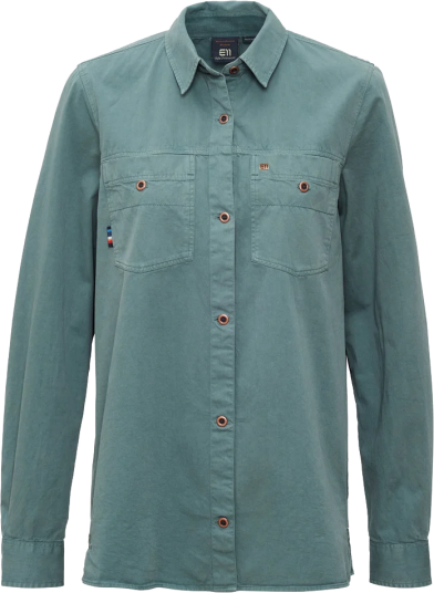 Elevenate Women"s Utility Shirt Balsam Green M Elevenate Women"s Utility Shirt Balsam Green M
