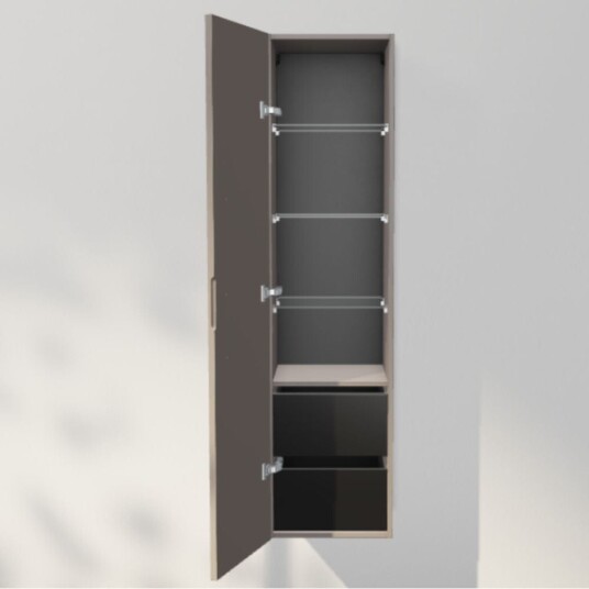 INR Iconic Nordic Rooms Solid 40/40 Høyskap med Skuffer Warm Clay / 40cm Venstre Hengslet INR Iconic Nordic Rooms Solid 40/40 Høyskap med Skuffer Warm Clay / 40cm Venstre Hengslet