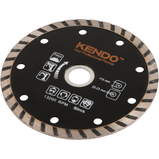 KENDO DIAMANTBLAD TURBO 115X16/20/22.2