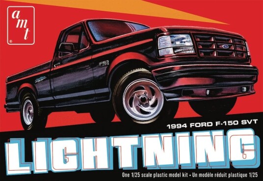 AMT 1/25 Ford F-150 SVT Lightning 1994 AMT 1/25 Ford F-150 SVT Lightning 1994