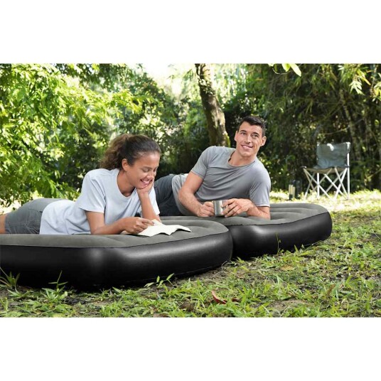 Bestway Tritech Connect-and-Rest 3-i-1 luftmadrass Twin/King 188 x 99 x 25 cm Bestway Tritech Connect-and-Rest 3-i-1 luftmadrass Twin/King 188 x 99 x 25 cm