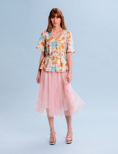 Ida Sjöstedt 016 Elodie Top - Pink - 36 Ida Sjöstedt 016 Elodie Top - Pink - 36