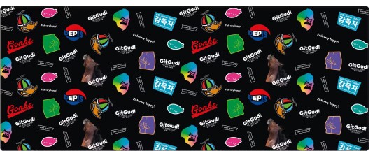 GitGud! Sticker Bomb musematte GitGud! Sticker Bomb musematte