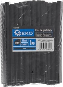 Geko Geko Limstifter Til Limpistol 11 Mm–200 Mm 1 Kg Sort 52 Stk. Geko Geko Limstifter Til Limpistol 11 Mm–200 Mm 1 Kg Sort 52 Stk.