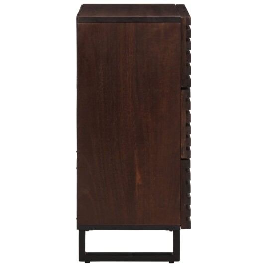 Skjenker 2 stk 60x34x75 cm heltre mango