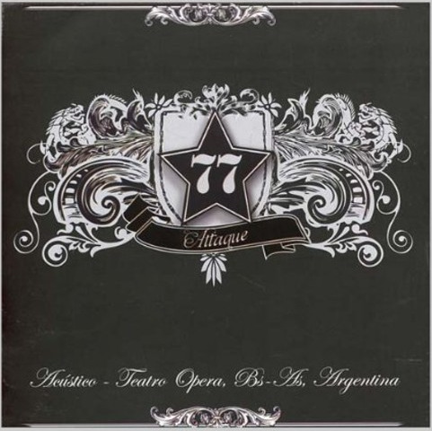 Attaque 77 Acustico Teatro Opera CD