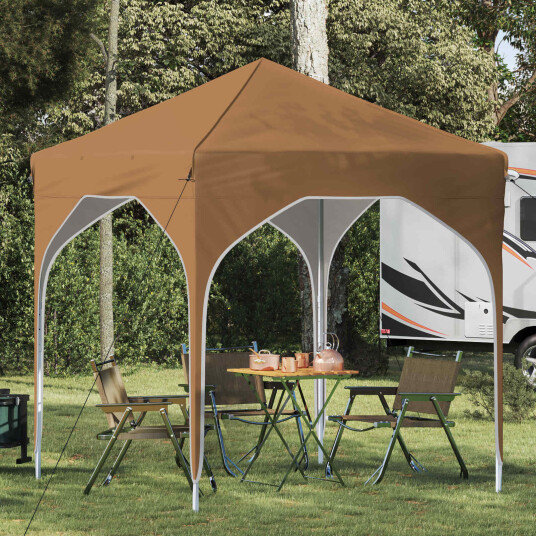  Pop up Festtelt 194 x 194 x 245 cm Beige