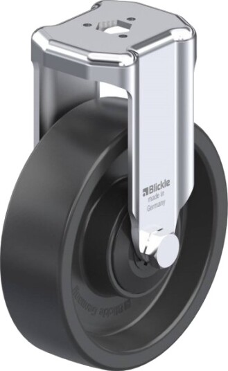 Blickle 758389 Bkra-Poa Fast Hjul 100K, Hjuldiameter 100 Mm, Bæreevne (Maks.) 120 Kg, 1 Stk
