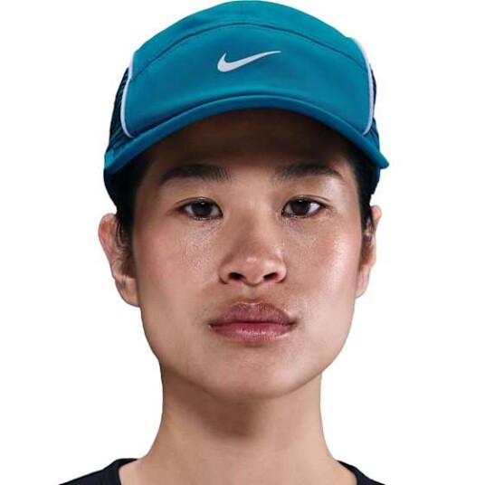Nike Dri FIT ADV Fly AeroBill AeroAdapt Caps Green Abyss/Reflective Silver M/L