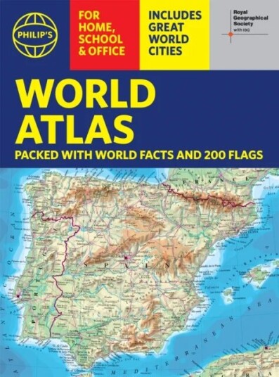 Philip'S Rgs World Atlas (A4) Av Philip'S Maps