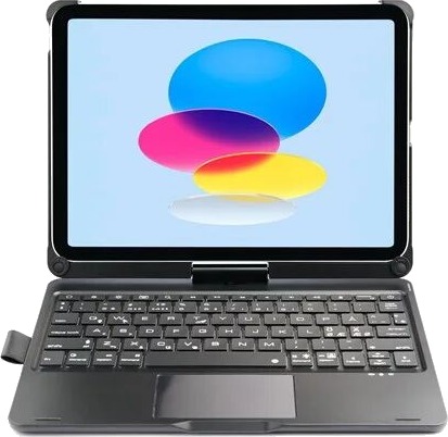 Xceed CoverKey Tastatur med Folioveske Nordisk QWERTY Svart