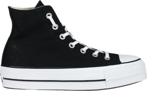 Converse Dame Sko Svart 38 EU,
