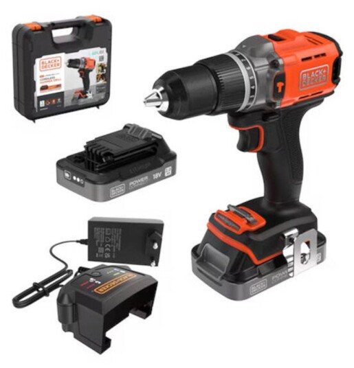 Black & Decker BCD383D2XK QW Slagbormaskin 18V