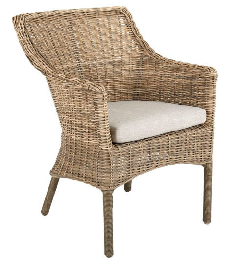 Brafab Lenora lenestol Rustikk med beige pute Beige