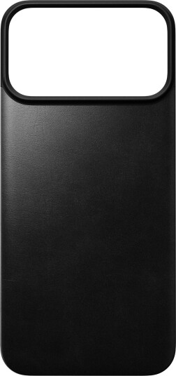 Nomad Magnetic Leather Back - black (Horween) - Magsafe - iPhone 18 Pro Max/17 Pro Max Nomad Magnetic Leather Back - black (Horween) - Magsafe - iPhone 18 Pro Max/17 Pro Max