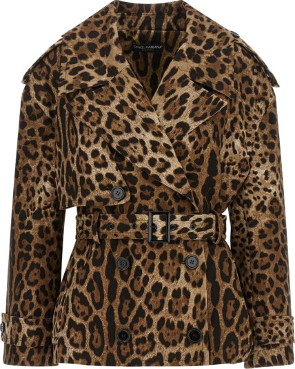 Dolce & Gabbana Dame Frakker Brun S,