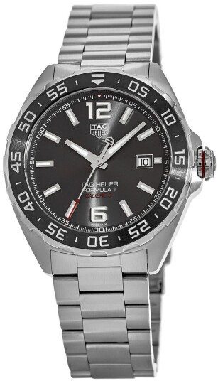 TAG Heuer Herreklokke WAZ2011.BA0842 Formula 1 Grå/Stål Ø43 mm