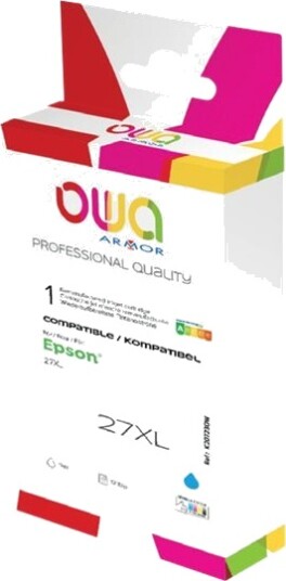 OWA Epson 27XL cyan kompatibel blekkpatron 11 ml K20723OW