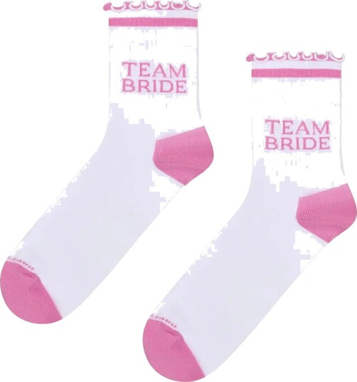 Happy Socks Team Bride Sneaker Sock Pink 36 40