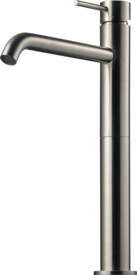 Servantbatteri Tapwell EVO EVM 082 Børstet Nikkel, Vannforbindelse: Ø10 mm