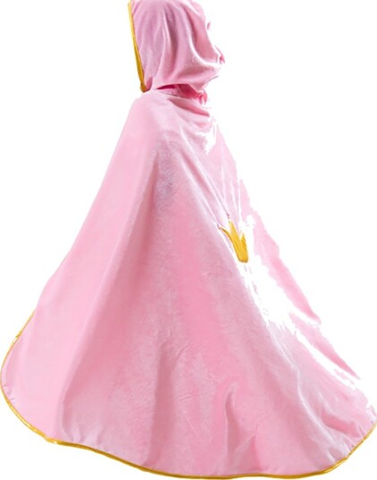 Den Goda Fen Prinsessekappe Rosa 4-7 år 104-122 cm