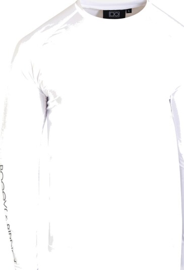 Bogeys & Birdies M First Layer LS Tee Hvit Golfgenser herre White XX-Large