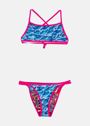 Speedo FLIP R 2 PCS TF OU/TU 30(26") PINK/TURQUISE 30 Bikinis