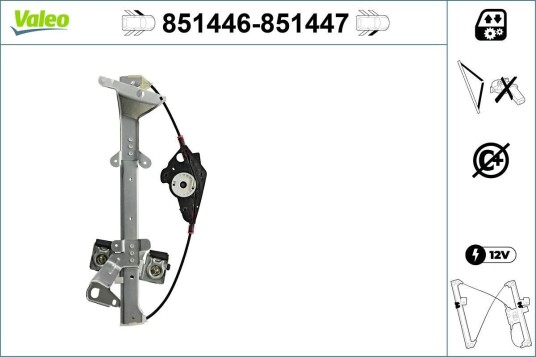 Vindusheis VALEO 851447