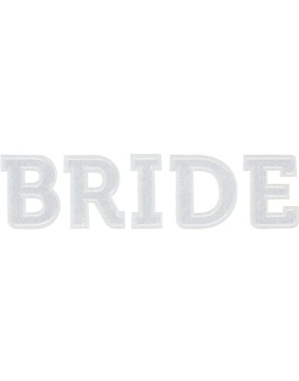BRIDE Hvit Patch