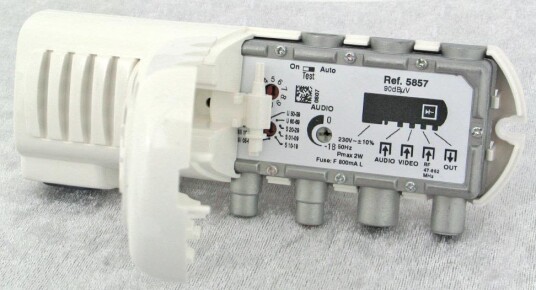 Televes 5858 Modulator 90 dB IP20 Antenneutstyr
