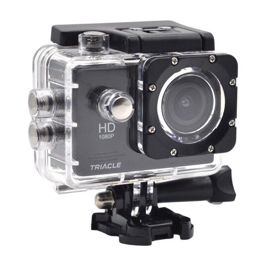 TRIACLE ACTIONKAMERA 1 080P, SORT