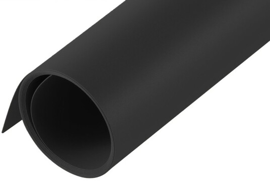 Bakgrunn Vinyl Sort - 1x2 m