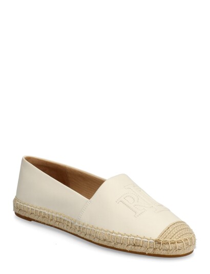 Lauren Ralph Lauren Cameryn Nappa Leather Espadrille Cream 41