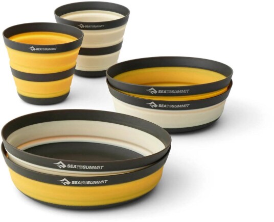 Sea To Summit Frontier Dinnerware Set2 kopper + 4 skåler