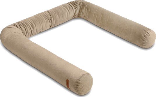 Sensillo Velvet Sengekant Rull 200x15cm Beige Sensillo Velvet Sengekant Rull 200x15cm Beige