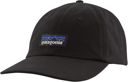 Patagonia P-6 Label Trad Cap Black OS Patagonia P-6 Label Trad Cap Black OS