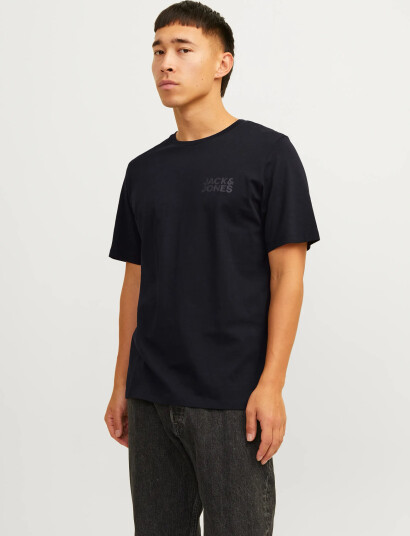 Jack & Jones Jjecorp Logo Tee Ss O-Neck Noos - Black - XL